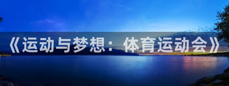 球速体育：《运动与梦想：体育运动会》