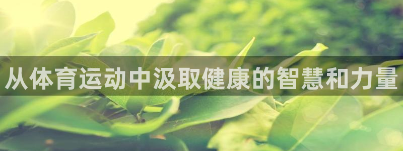 球速体育：从体育运动中汲取健康的智慧和力量
